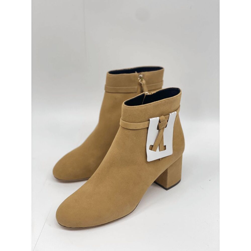 Kate Spade New York Women's Knott Mid Ankle Booties - Medium Biscotti 7B